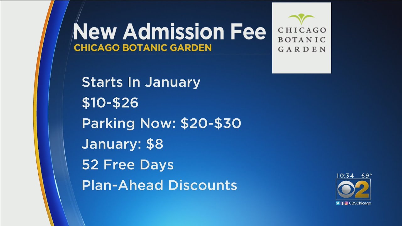 Chicago Botanic Garden To Begin Charging Admission Fee In January YouTube