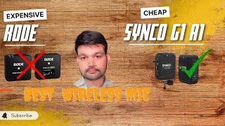 synco G1 A1 wireless mic - daily vlogs with afzal