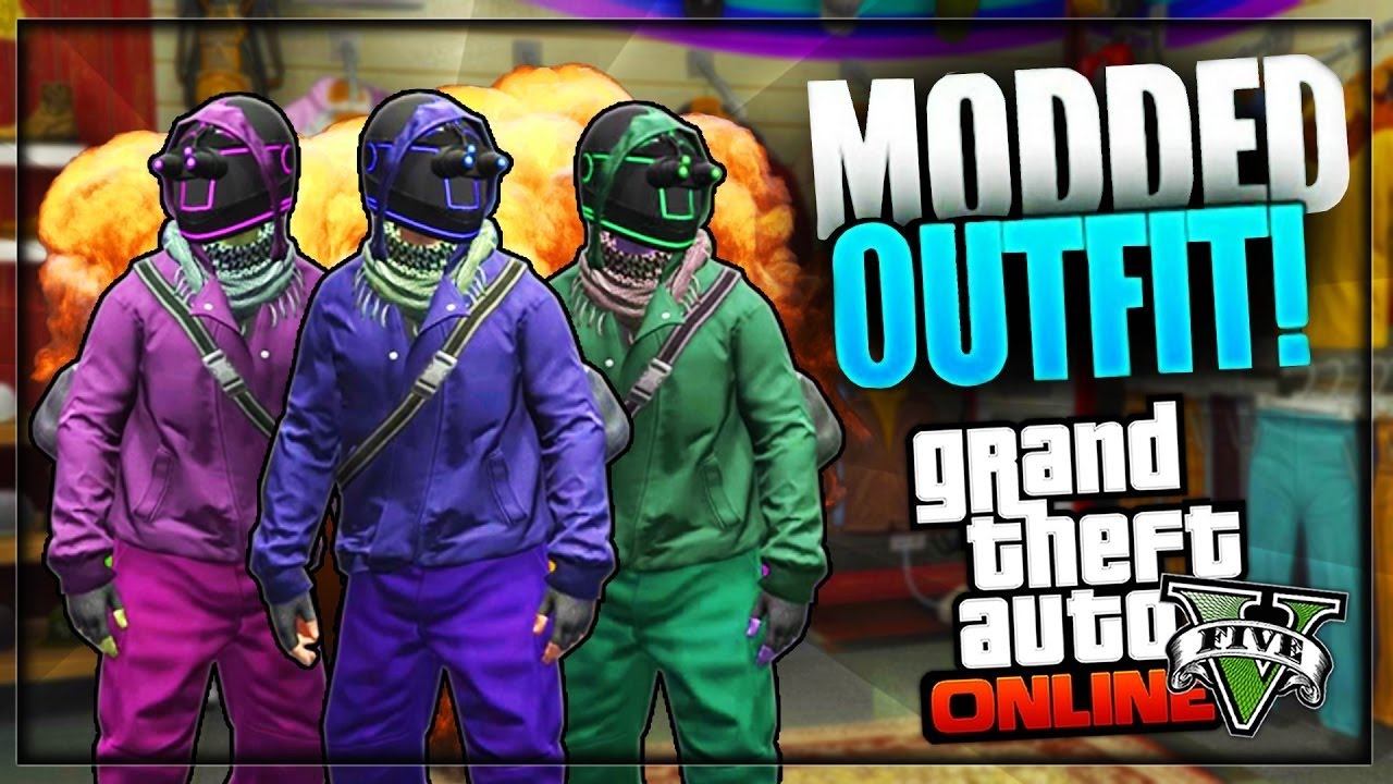GTA5 online NEW modded outfit tutorial - YouTube