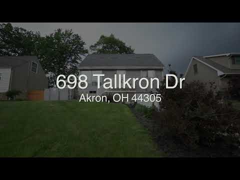 698 Tallkron Dr, Akron, OH home video tour