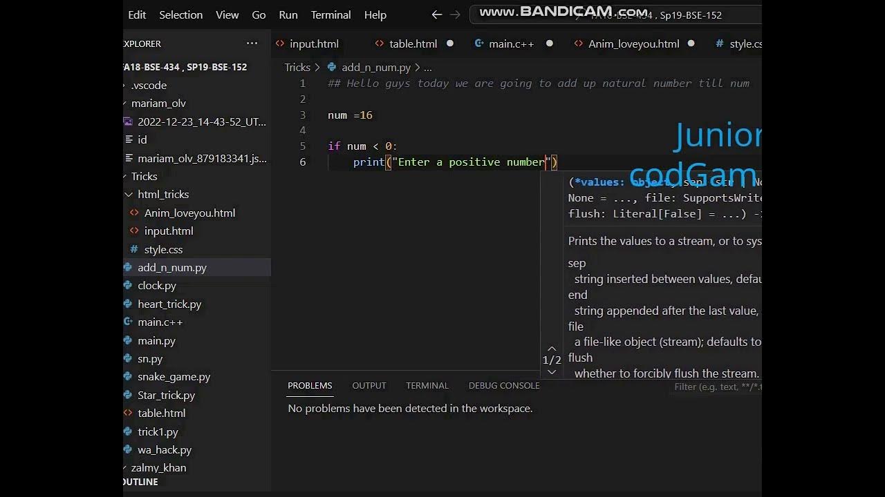 Sum of Natural Numbers up to num using Python | Python Basics | Python ...
