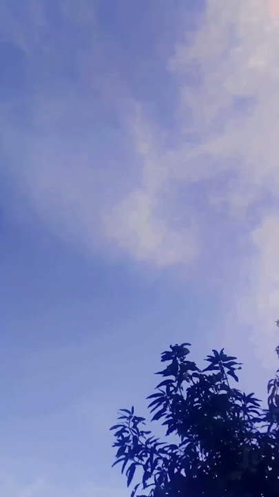 Mentahan Story WA Langit Biru | Background video langit