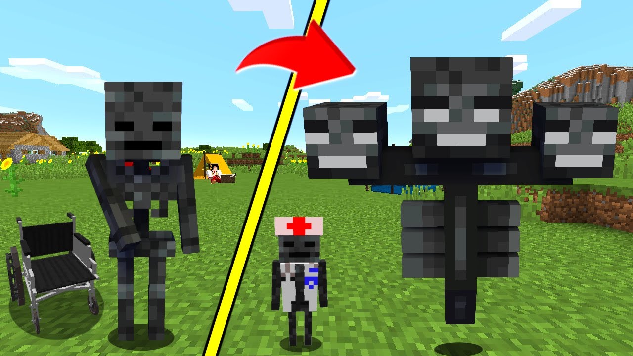マイクラ ウィザーの一生を体験できるマップ ゆっくり実況 配布マップ Youtubeマインクラフト情報局