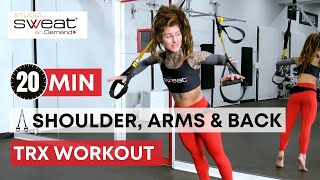 20 Minute TRX Upper Body Workout (Arms, Shoulders, Back & Chest Workout) screenshot 3