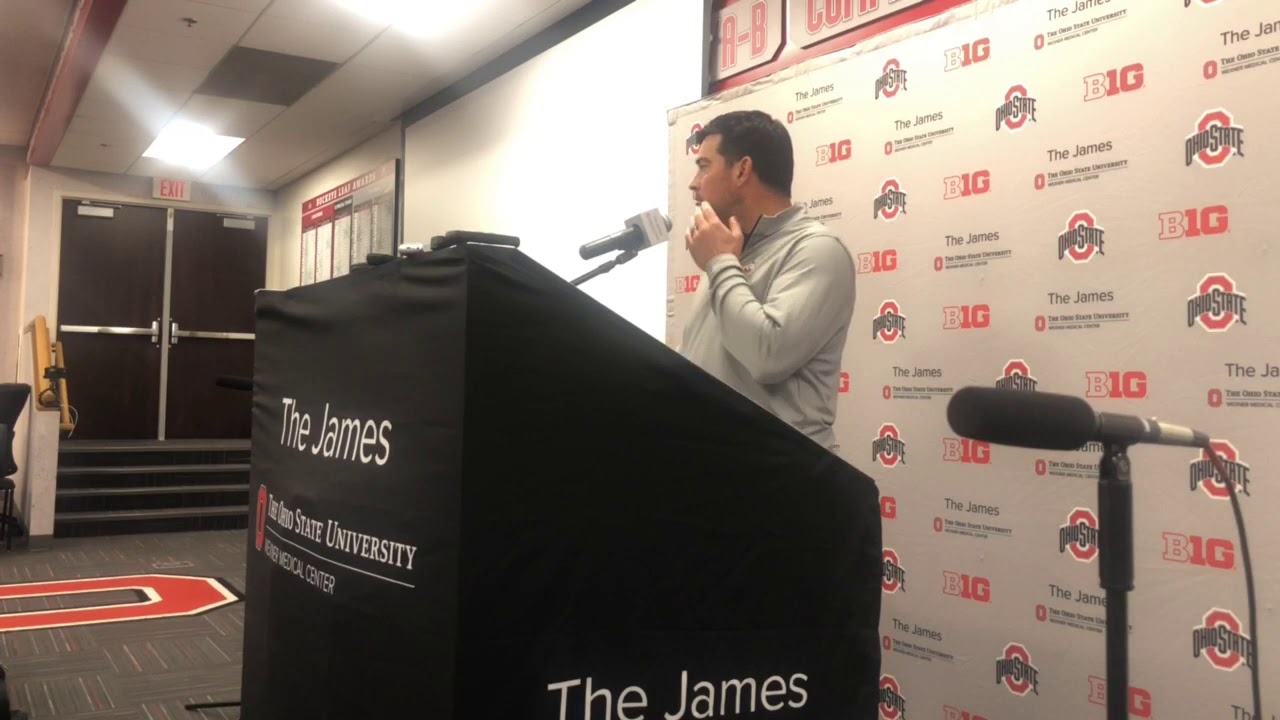 Ryan Day s Weekly Press Conference In Preparation For Nebraska Pt 3 YouTube