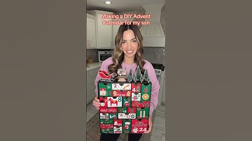 MAKING A DIY ADVENT CALENDAR FOR MY SON ❤️