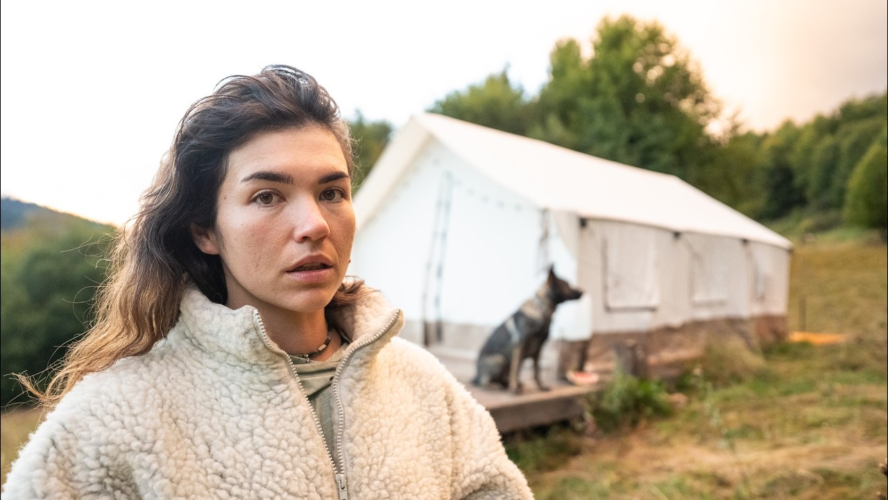 I'm moving into a tent... (and I rescued a dog)