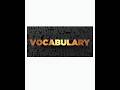 Vocabulary - root word - prehend