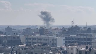 Fumée après une frappe israélienne sur Rafah | AFP Images