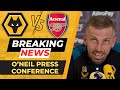  cunha  semedo out  gary oneil wolves v arsenal press conference all you need to know