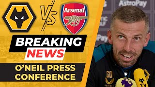 🚨 Cunha & Semedo OUT 😱 Gary O'Neil WOLVES v ARSENAL Press Conference! All You Need to Know Thumb