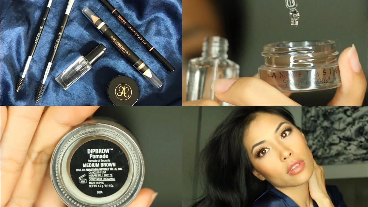 Current Anastasia Beverly Hills Natural Dip Brow Tutorial Medium Brown For Beginners