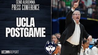 Geno Auriemma talks UCLA / NCAA Tournament Postgame - UConn Huskies Basketball