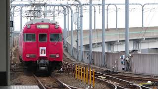 2019 10 20　名古屋鉄道・常滑線　中部国際空港駅　6800系×6000系　半田の秋色HM～♪