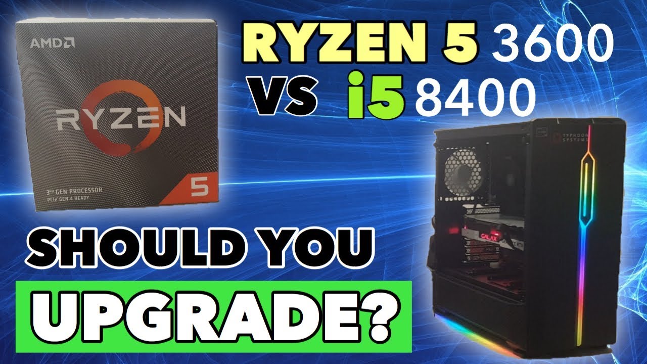 dobbelt Massakre Bliv oppe AMD Ryzen 5 3600 vs Intel Core i5 8400 Test - Should You Buy this Ryzen 5?  (w/Benchmarks) - YouTube