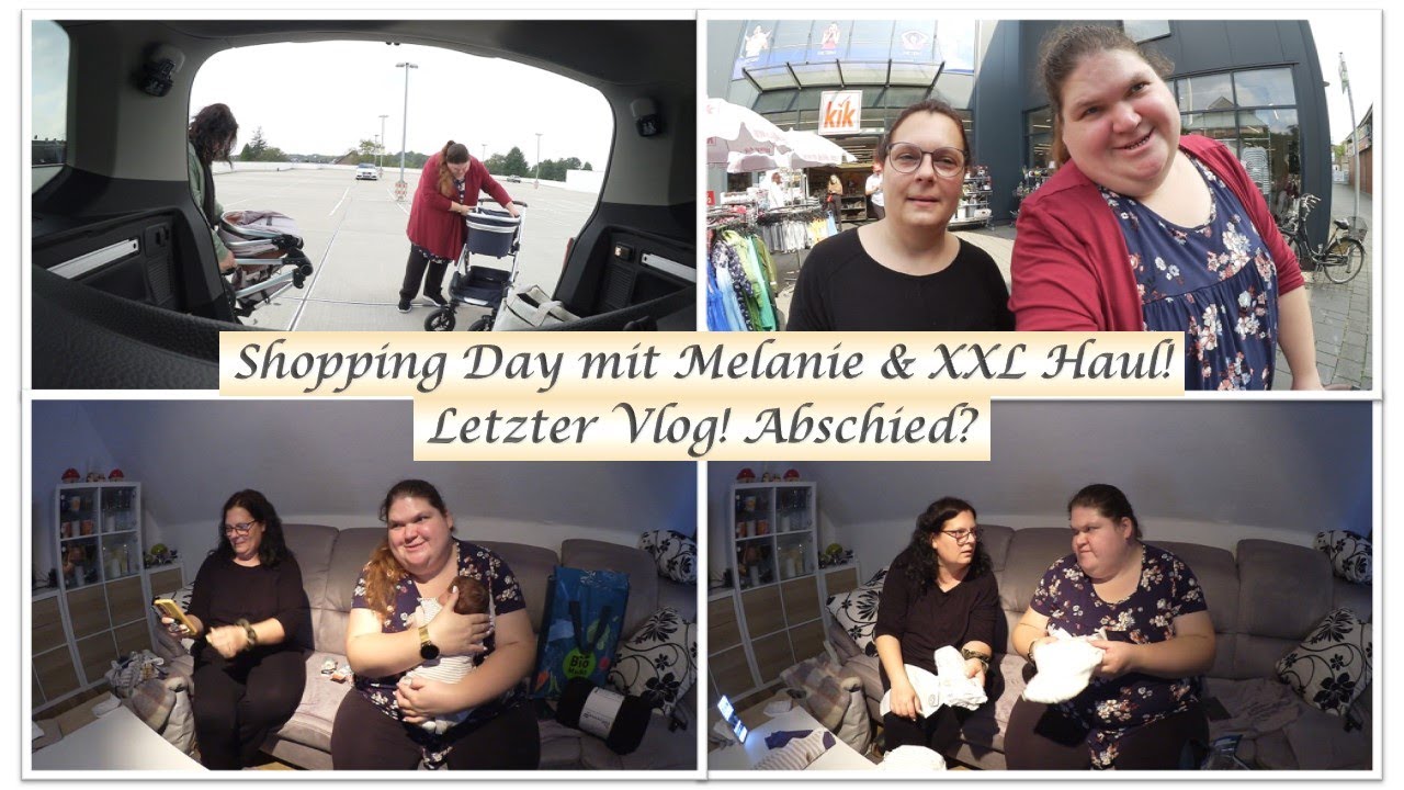 XXL Shopping Day & Haul! ||Letzter Vlog mit Melanie! || Reborn Baby Deutsch || Little Reborn Nursery