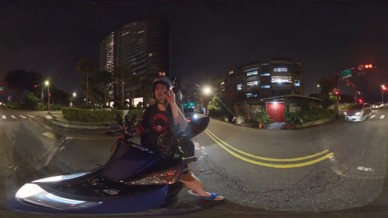 永和 環河東路三段 福和路 國光路 港式荃灣燒臘 driving in taiwan ［ mengemudi di taiwan ］Taiwan city driving insta360 ONEX2