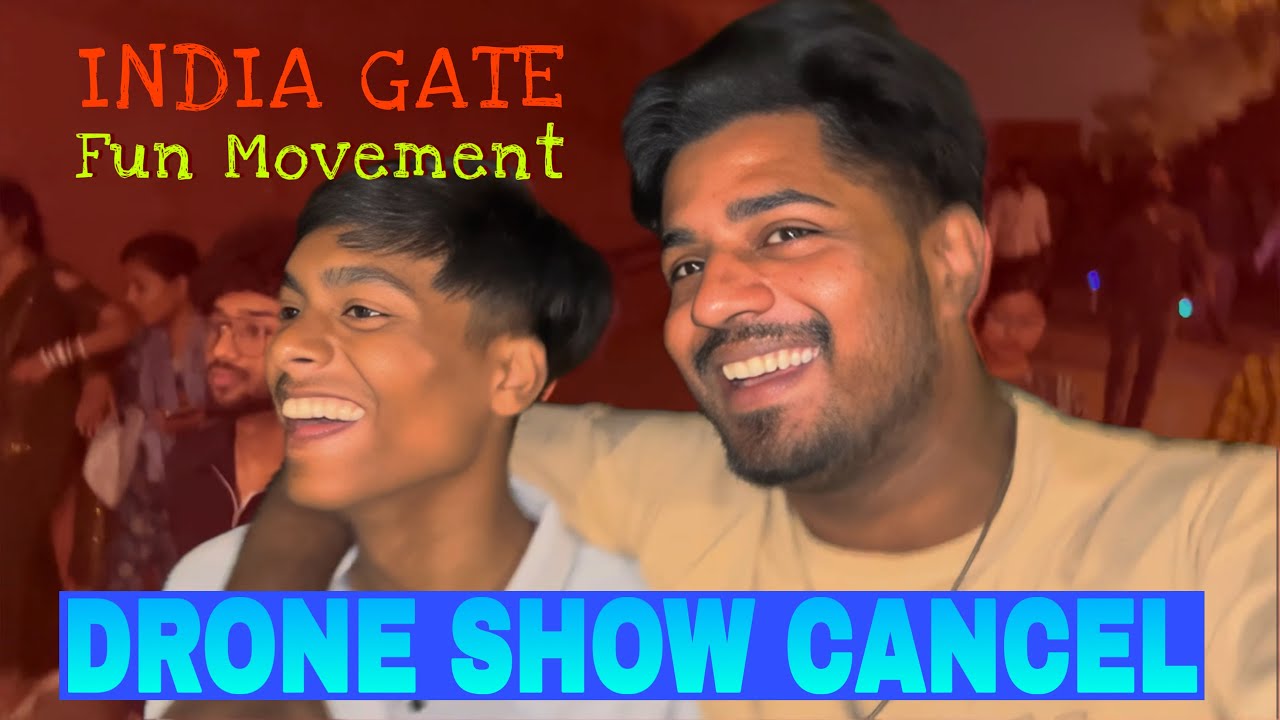 India Gate Event Scam? Choti Diwali 2025 Vlog 😬