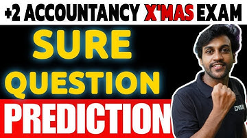 Plus two Accountancy Christmas Exam | Sure Questions | Exam Winner