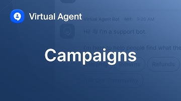 Zoom Virtual Agent: Campaigns