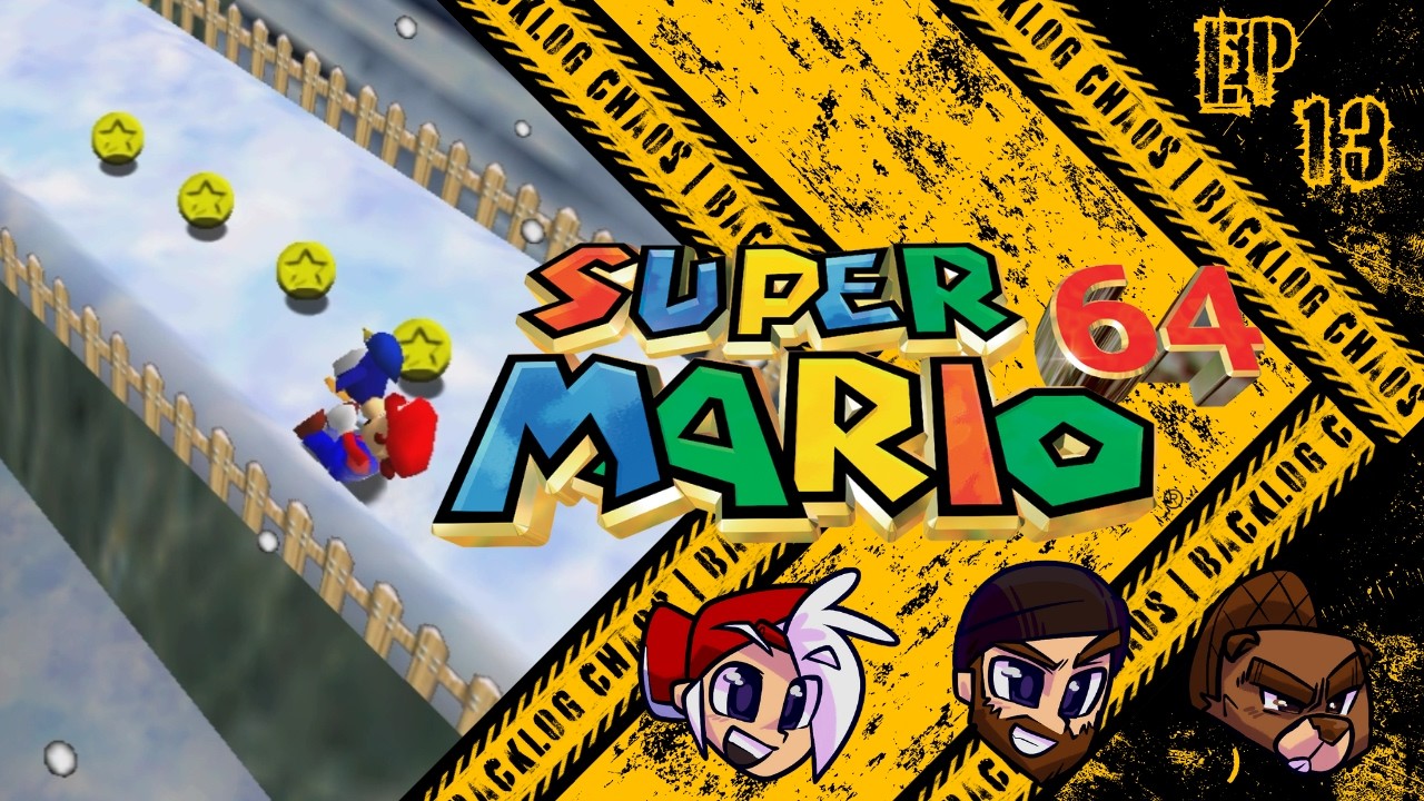 Super Mario 64 Ep. 13 – Kazie Takes the Baby Penguin on a Terrifying Slide Ride