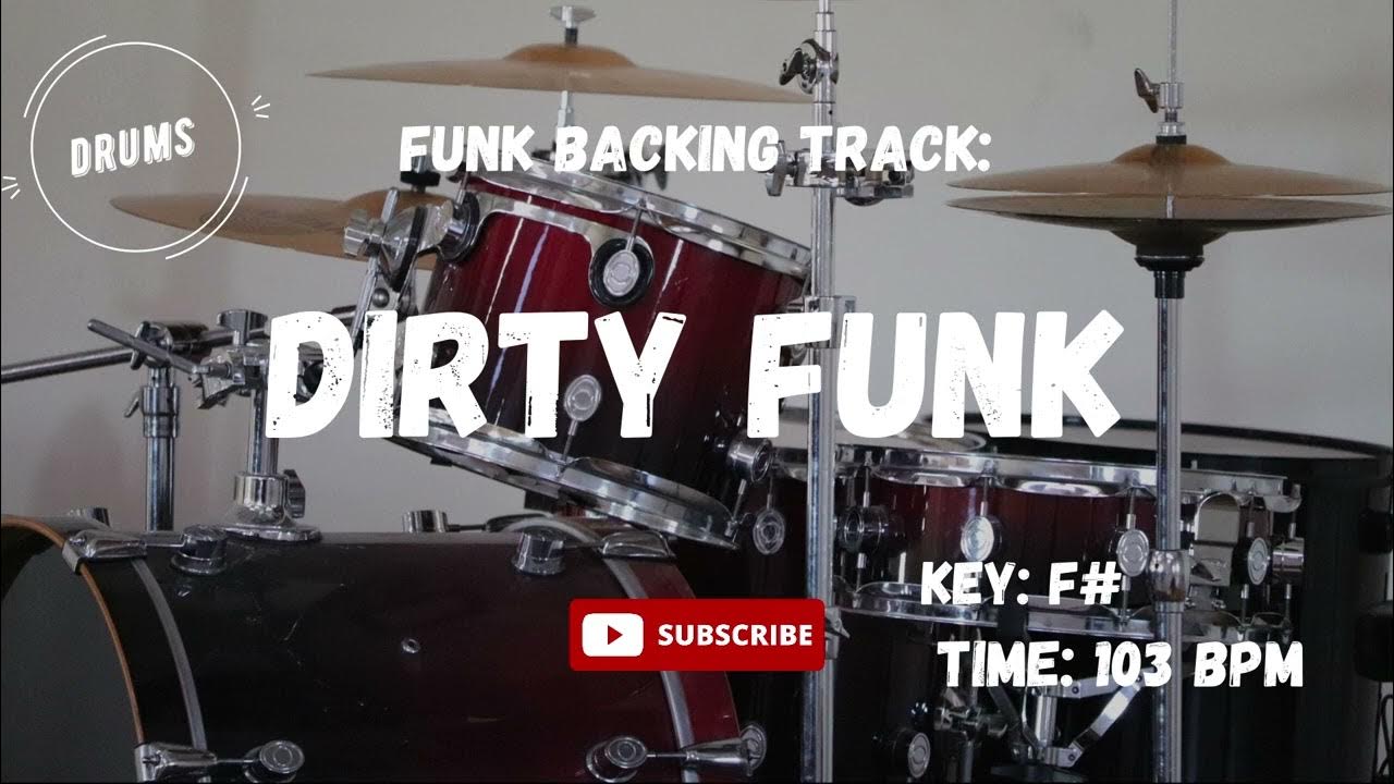 Funky Backing Track DRUMS Jam YouTube