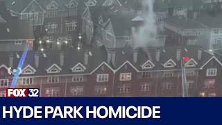 Man found shot to death inside burning Chicago home, police say