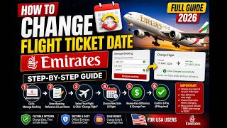 How To Change Flight Ticket Date Emirates (FULL GUIDE 2026)