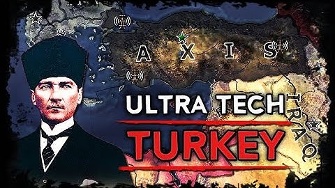 [HoI4] Ultra Tech Turkey Joins Axis [WW2 Timelapse]