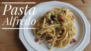 Pasta En Salsa Alfredo