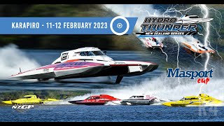 2023 Hydro Thunder and Masport Cup - Sunday - Lake Karapiro