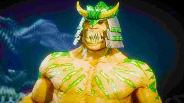 Mortal Kombat 11 PC - Baraka War Paint Skin Performs Intro Dialogues Vs All MK11 Characters