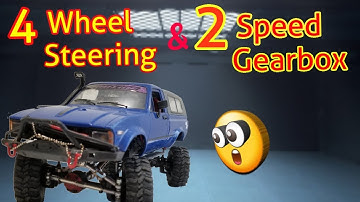 WPL C24 4 wheel steering with 2 speed.