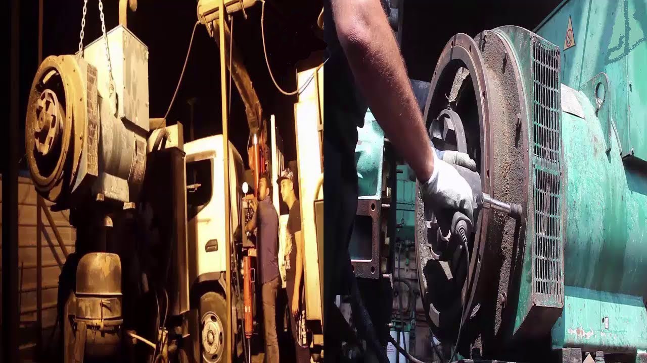 سبب تفليش كوبلن مولد كهرباء