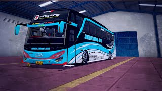 Bussid Mod Full Strobo Ngalir Strobo Tumpuk Full Anim Real Sound ETS2 Mod Bus Indonesia STJ Rangers