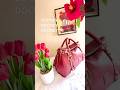 DOONEY &amp; BOURKE FLORENTINE SATCHEL RED GENUINE LEATHER BAG REVIEW #dooneybag #bagreview