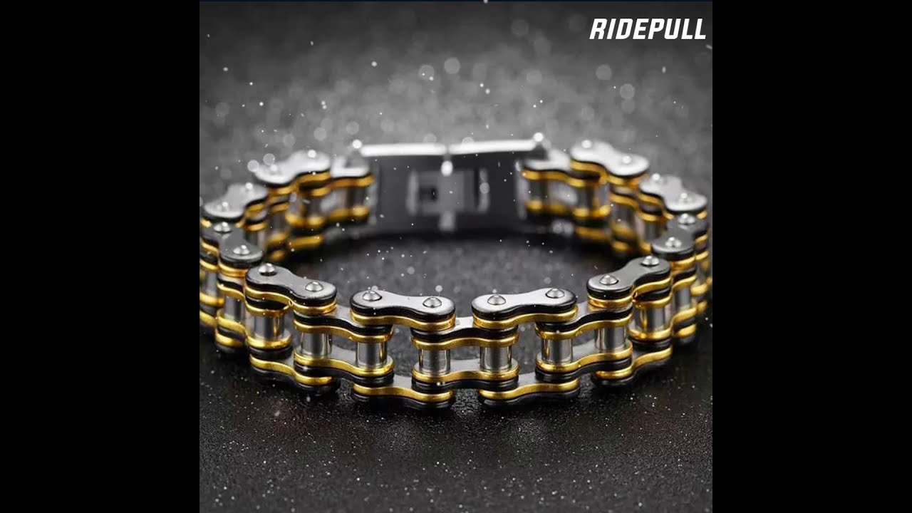 RidePull Bike Chain Bracelets