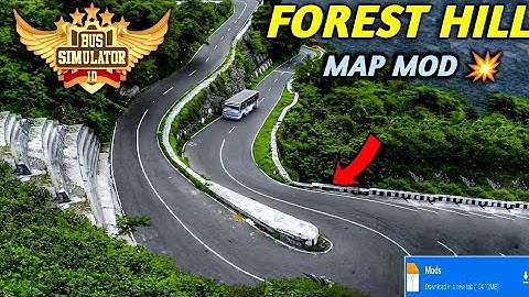 Map Mod Bussid 4.2 - Released Mountain Forest hill map Mod For Bus Simulator Indonesi