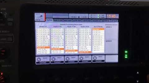 Routing X32 Compact to Logic Pro X with Aux sends.