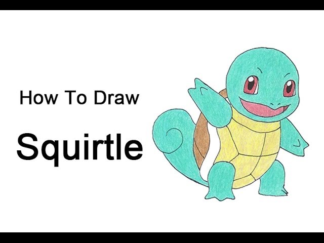 How To Draw Squirtle Evolution