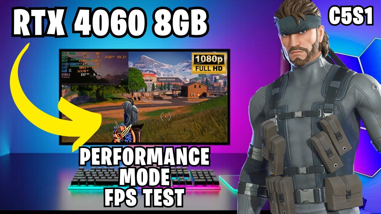 RTX 4060 8GB Fortnite Benchmarking 1080p Performance Mode YouTube RTX 4060 8GB Fortnite Benchmarking 1080p Performance Mode YouTube