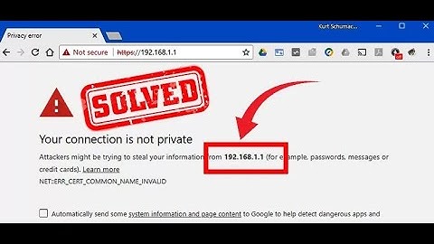 How to Fix 192.168.1.1 Object Not Found