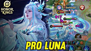 Hok Pro Luna Gameplay Always Ban In Ranked - Honor Of Kings