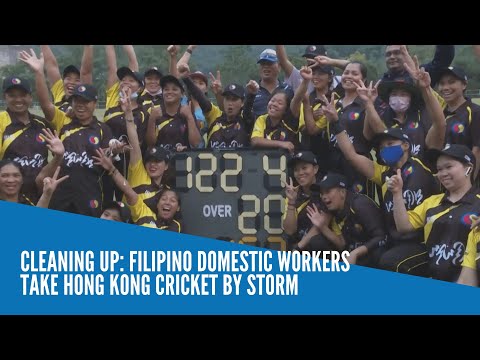 Cleaning up: domestic workers take Hong Kong cricket by storm