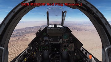 Mirage 2000C Red Flag Campaign | Mission 1 | DCS World Gameplay | 1440p