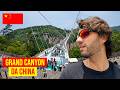 ASSIM É A FAMOSA PONTE DE VIDRO DE ZHANGJIAJIE NA CHINA! 🇨🇳 #asia #china #viagem #vlog #travel