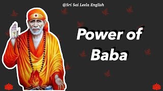 Sai Baba Message |  Power of Baba  l #saimotivationenglish