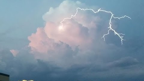 Pop-up Thunderstorm With Lightning