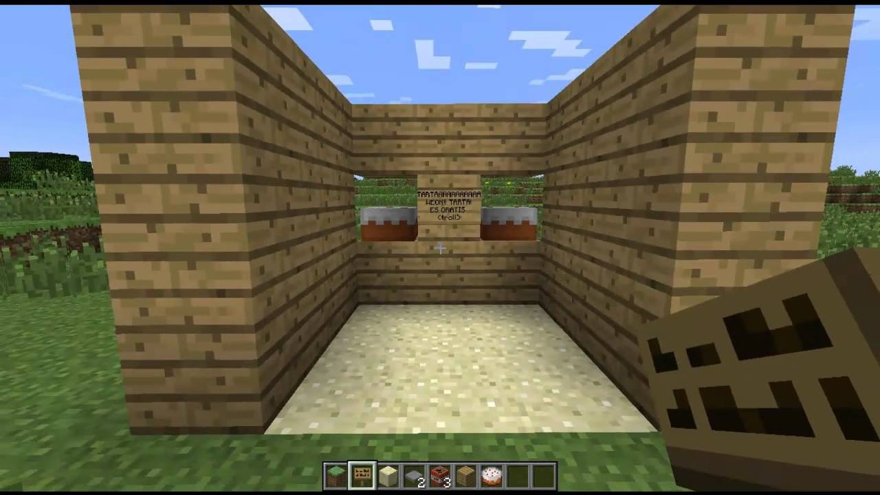 Tutorial  Trampa para Minecraft  FACIL - ViYoutube