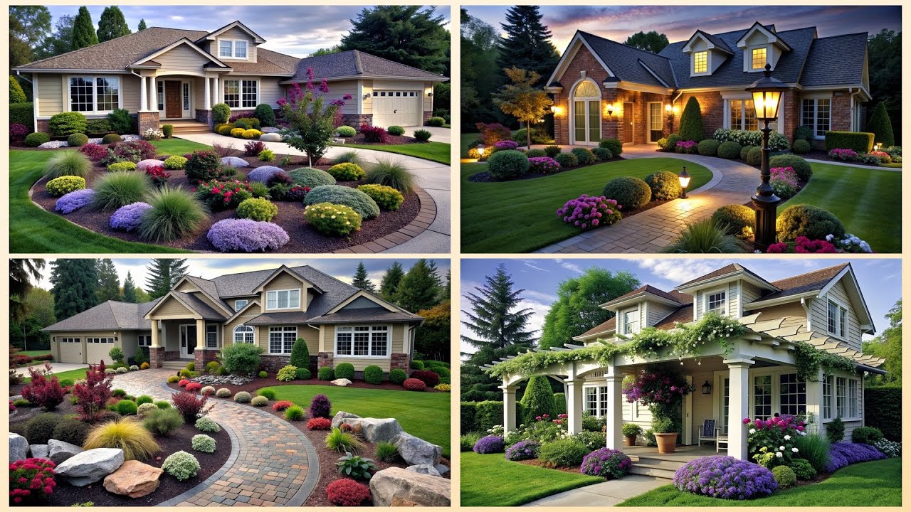 Transform Your Front Yard with These Easy Landscaping Ideas - YouTube